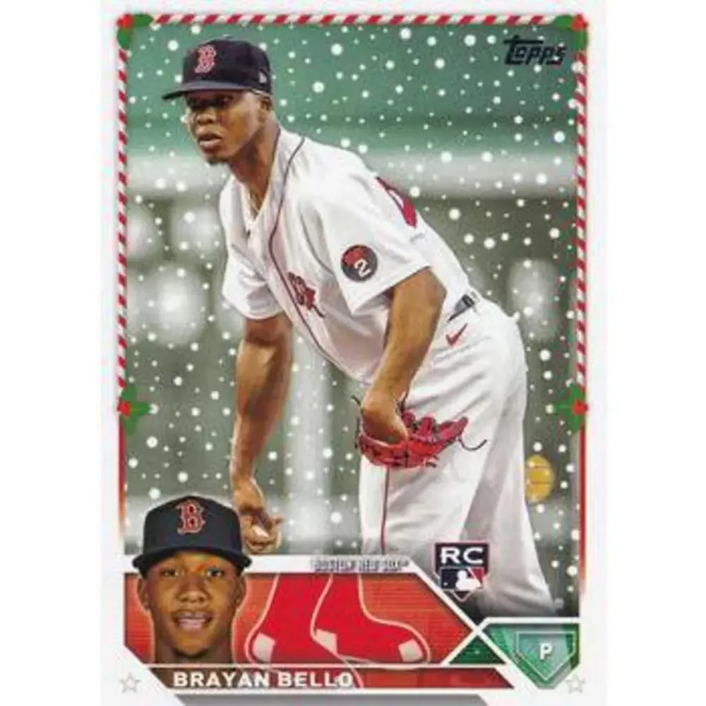 2023 Topps Holiday Brayan Bello RC H141 Boston Red Sox